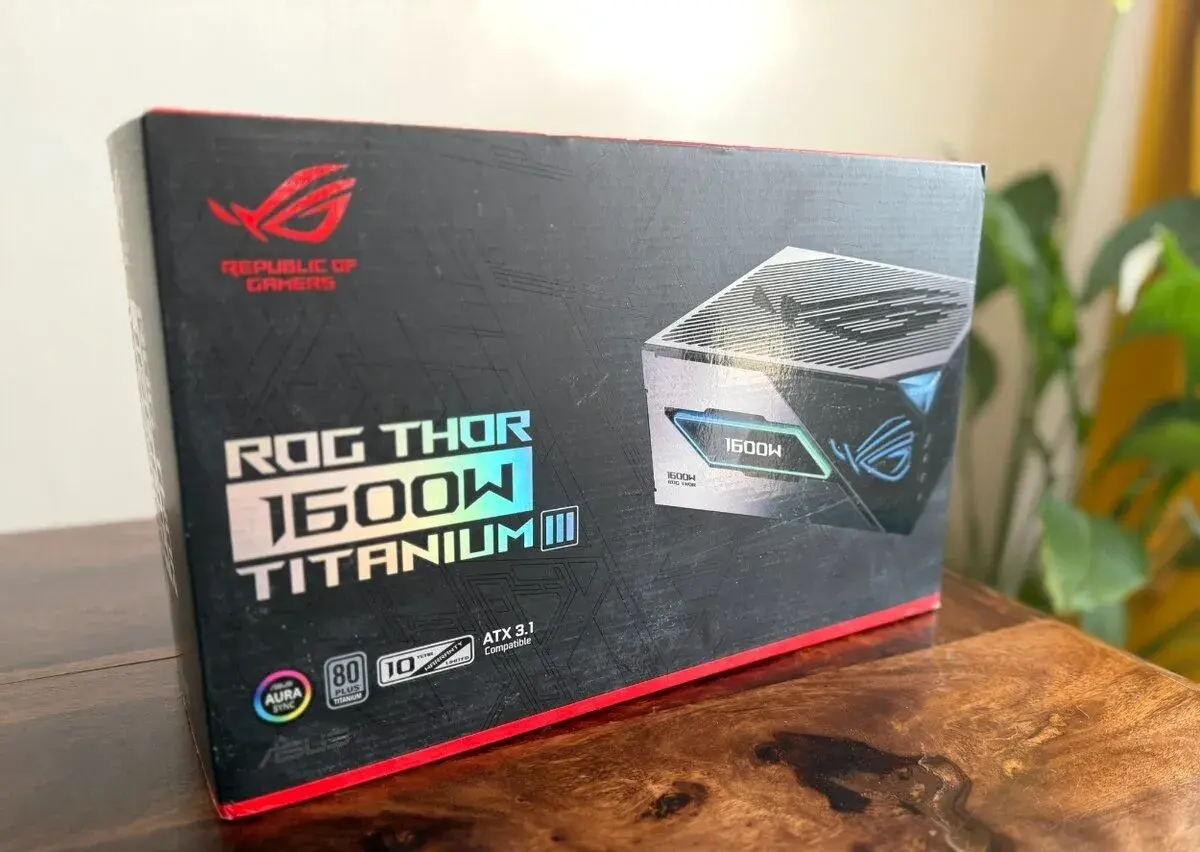 ASUS ROG THOR 1600W Titanium III ATX 3.1 - NOVÝ