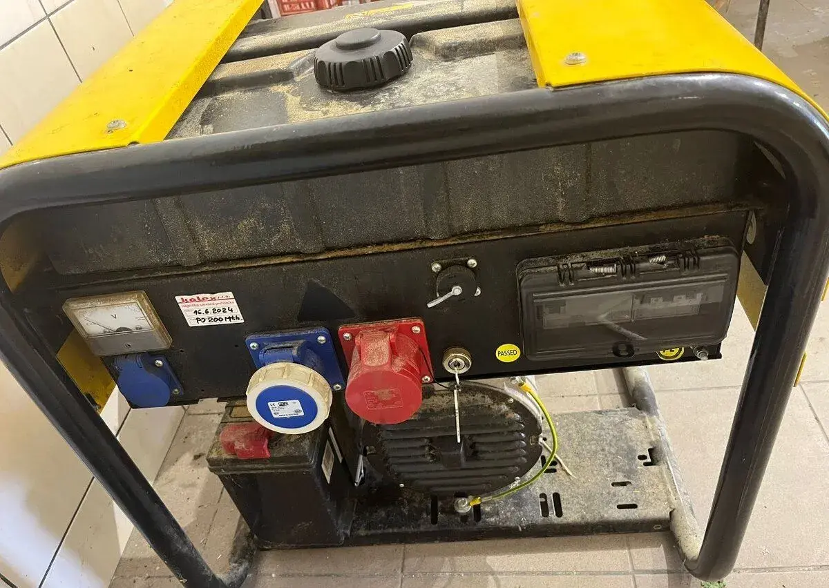 Elektrocentrala atlas copco, generator,