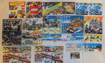 Lego katalógy 70-te, 80-te, 90-te roky