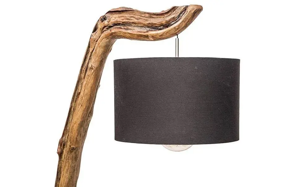 Dizajnova Stojaca lampa šibenica z konara vrby