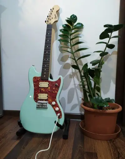 Fender Squier Bullet Mustang Surf Green BRONCO