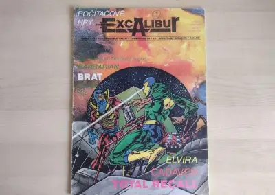 Časopisy EXCALIBUR 1991 a 1992