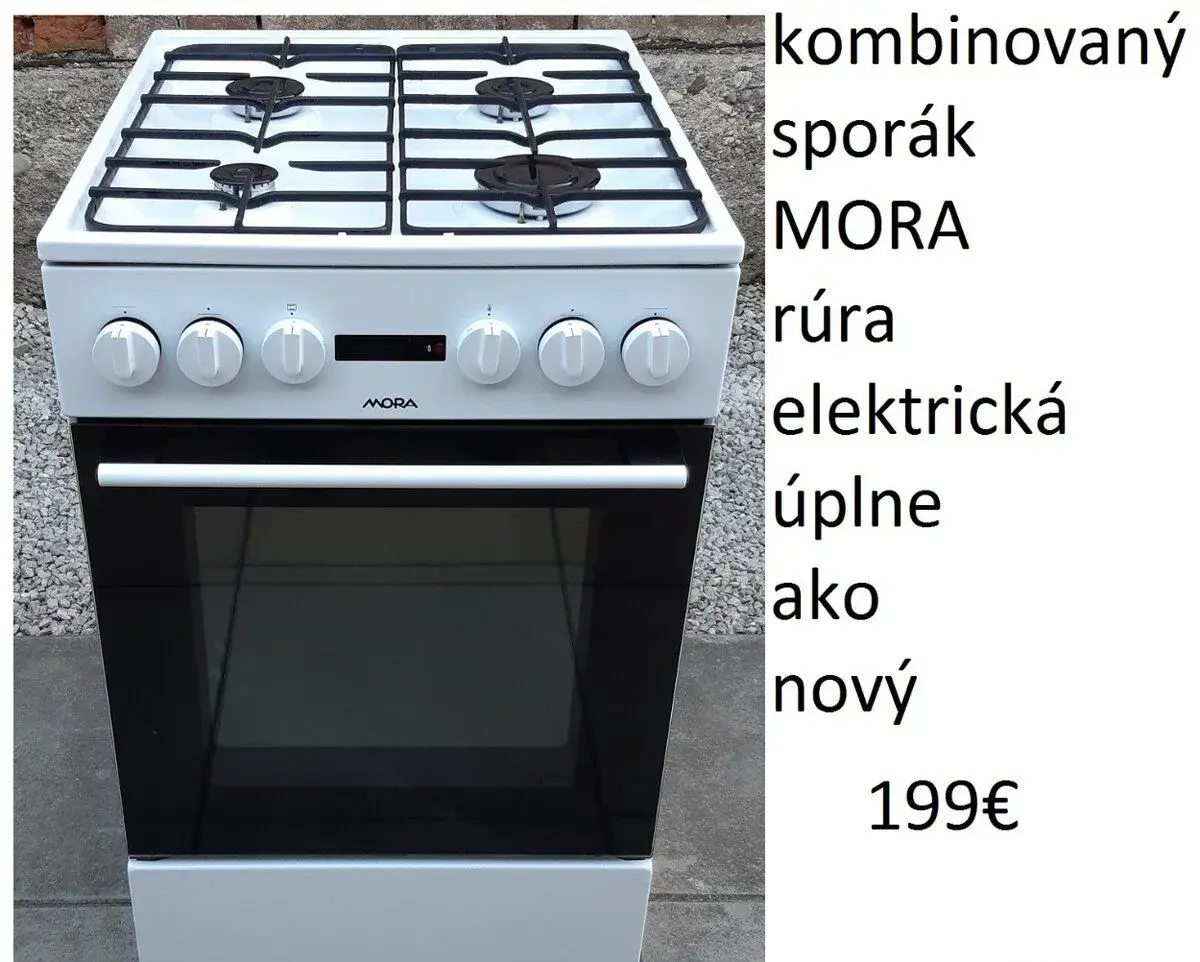 Kombinovaný sporák MORA-aj rôzne iné