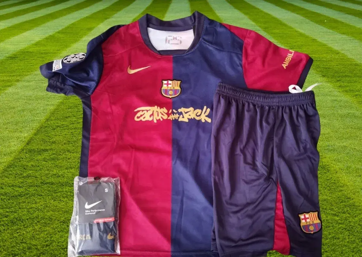 dres YAMAL FC Barcelona x Travis Scott home