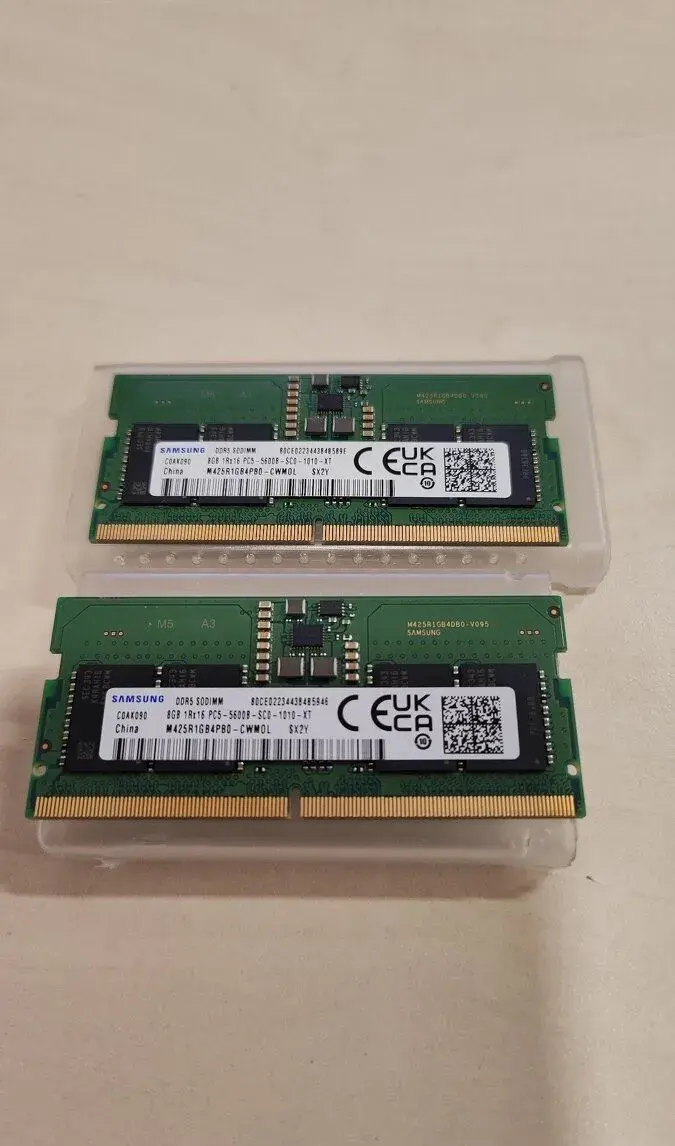 DDR5 so-dimm 8GB Samsung (viac kusov)