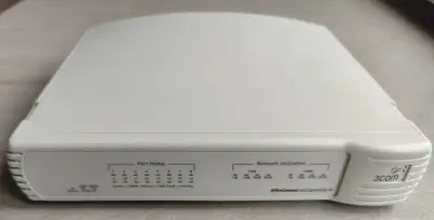 ✔️ 3com switch 8port, 16 port