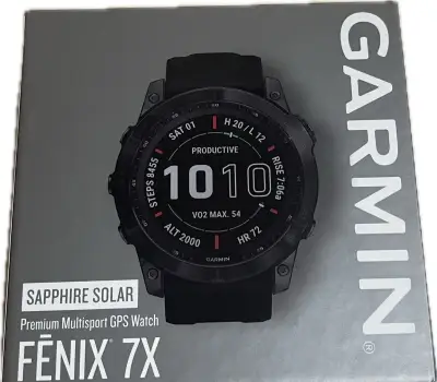 Garmin fenix 7x solar sapphire