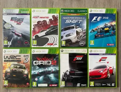 Závodné hry na Xbox 360 🏁