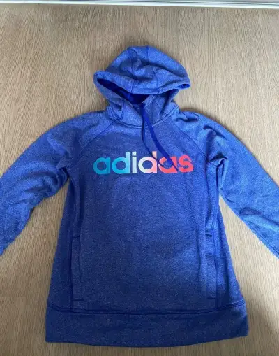 Dámska modrá mikina Adidas Climawarm