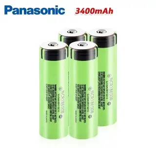 lion batéria Panasonic 18650, 3400mah
