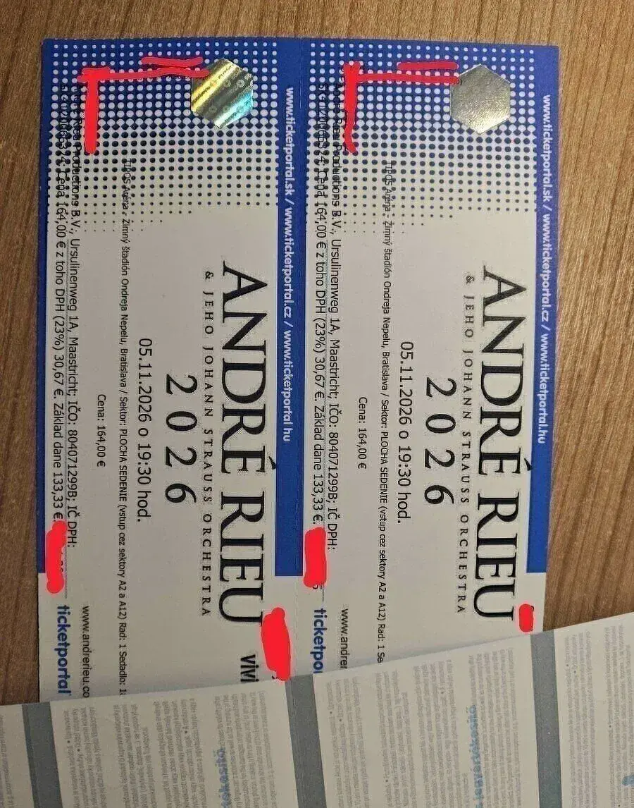 ★★ André Rieu - 5.11. Bratislava (TOP miesta) ★★