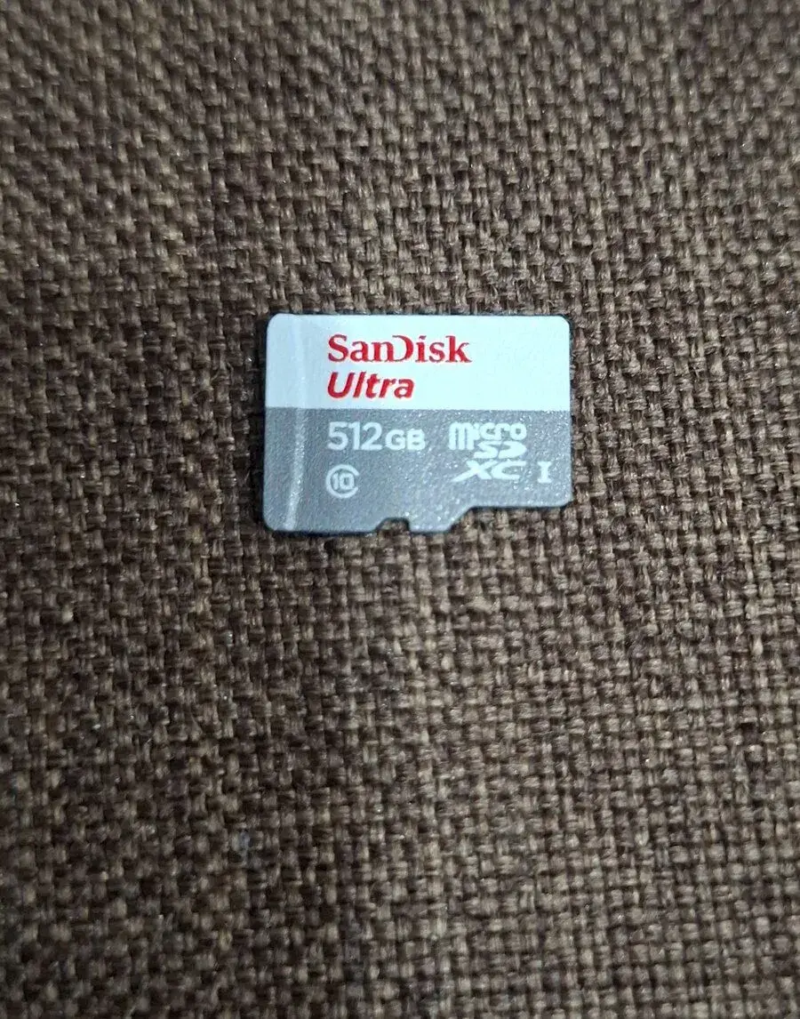 SanDisk 512GB Ultra microSDXC (100MB/s, UHS-I Class 10 A1)