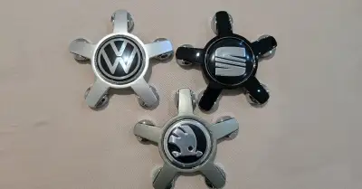 Stredove krytky hviezdicove AUDI, SEAT, VW, SKODAj