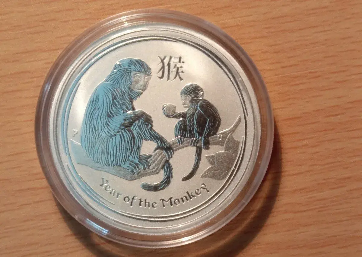 Year of the Monkey 2016 1/2 oz – Investičné striebro