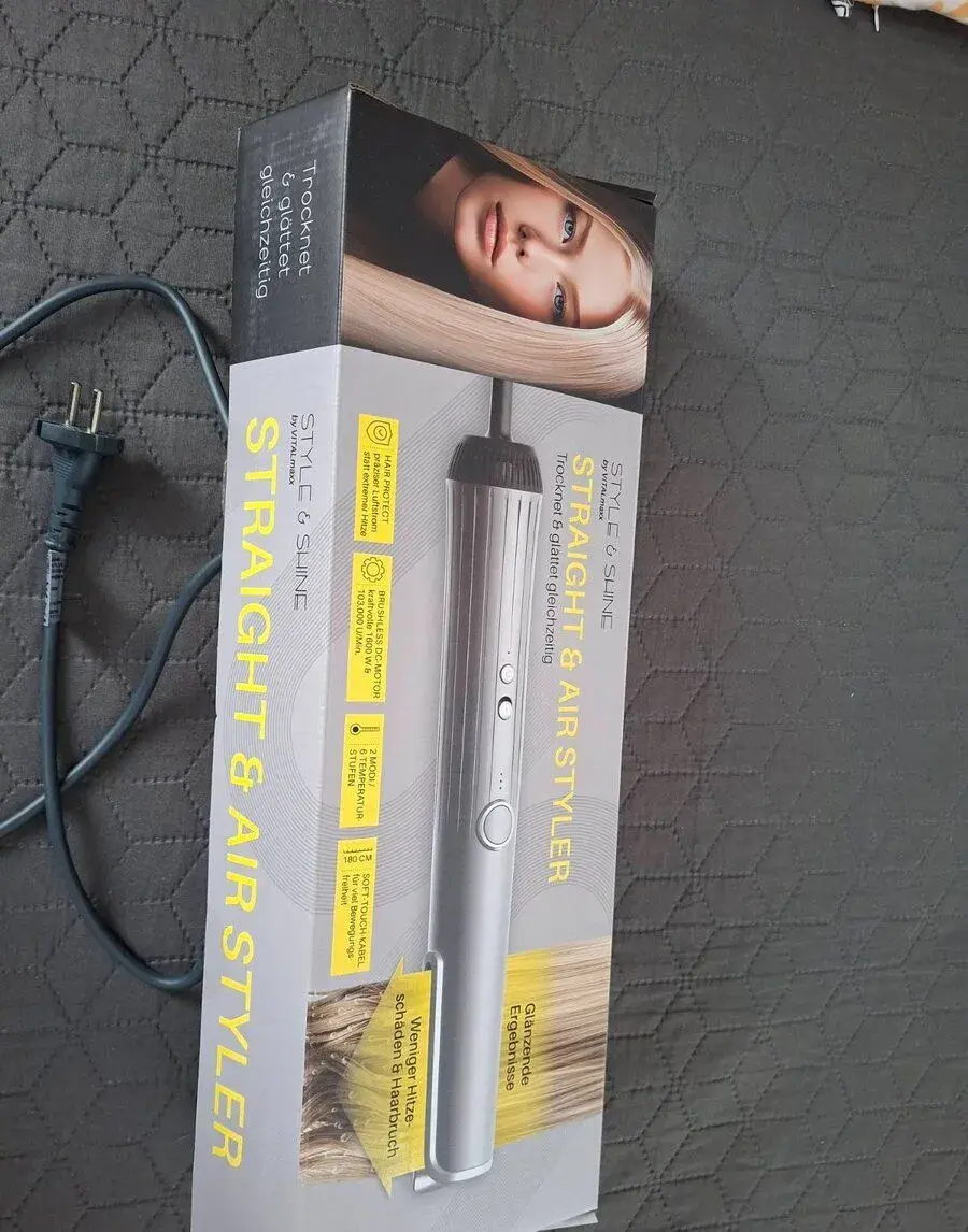 Fén a žehlička v jednom