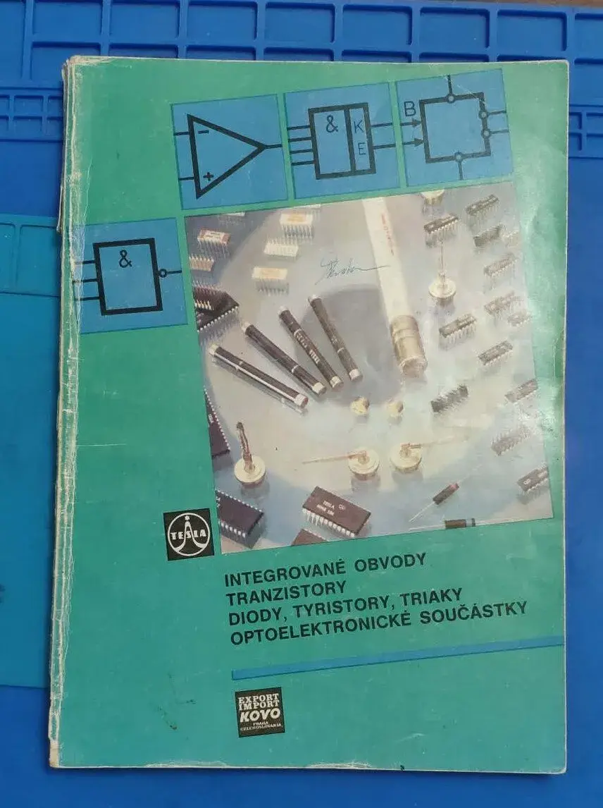 Integrované obvody, tranzistory, diody, tyristory, triaky,