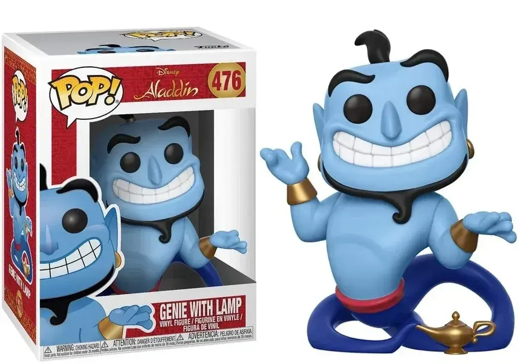 Funko Pop Aladdin Genie with lamp 476