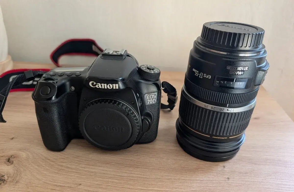 Canon EOS 70D + objektív Canon EF-S 17-55 F2.8