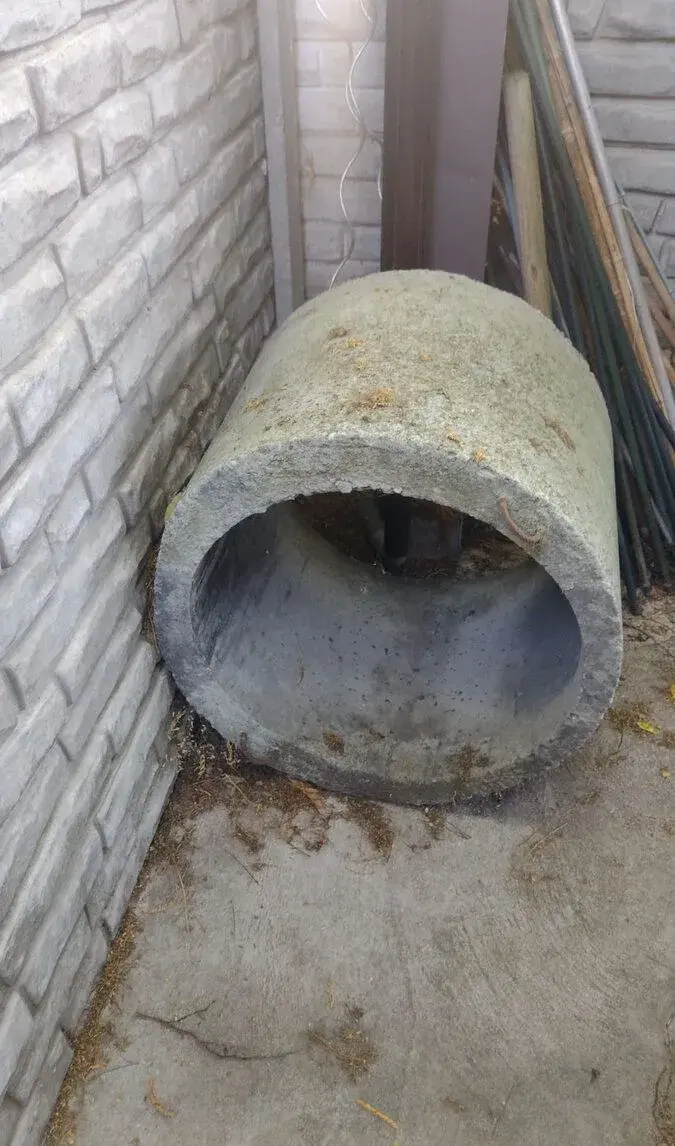 Skruže betónové 2 ks,50 cm výška + betónový poklop