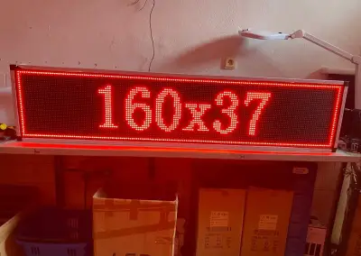 Led reklama 160x37cm