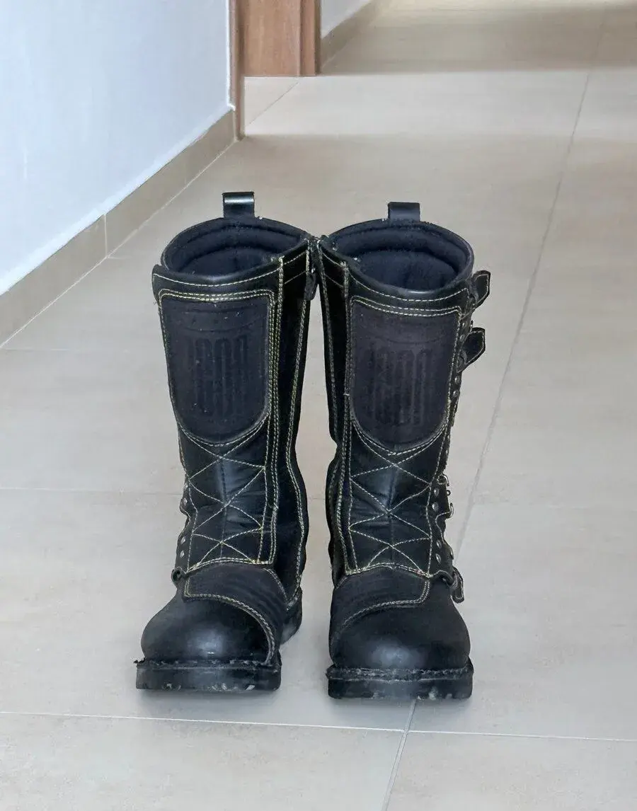 ICON moto čižmy dámske