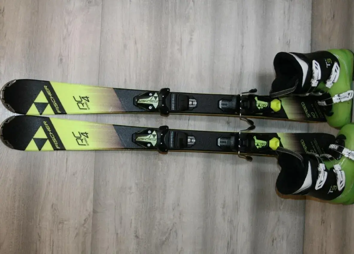juniorské lyže Fischer RC4 SPEED 110 cm , lyžiarky Head