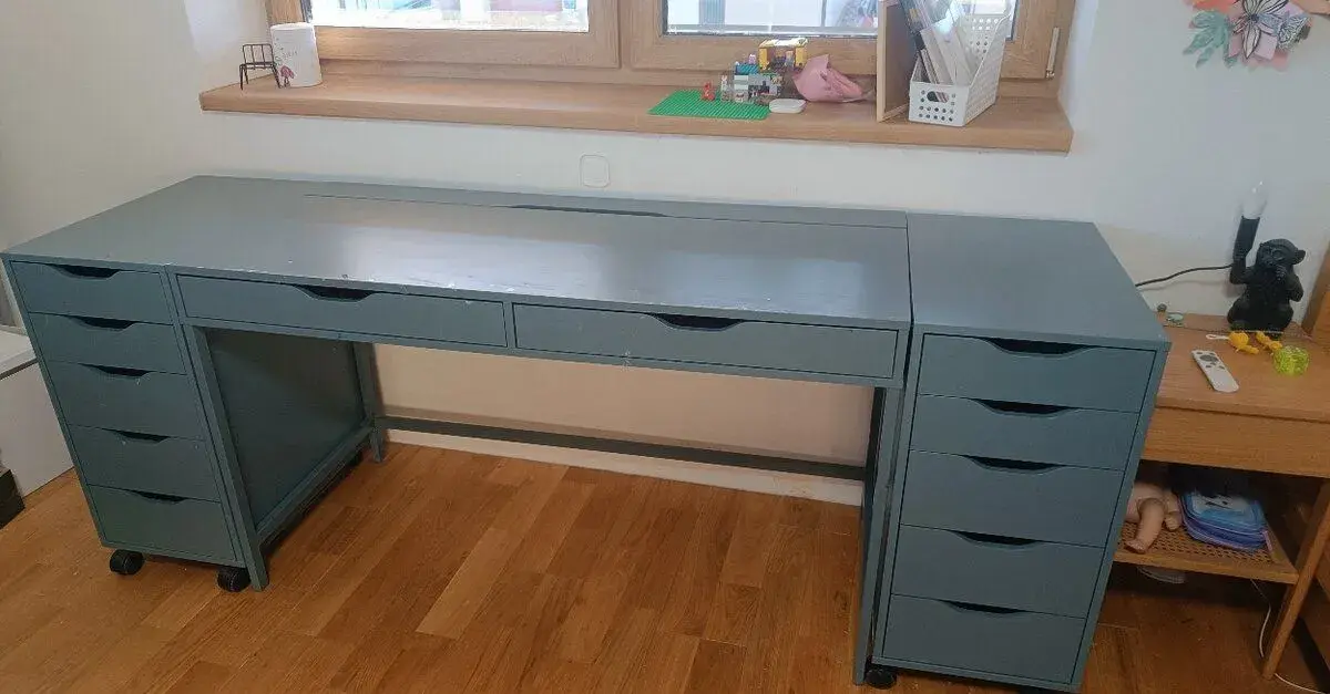 IKEA zostavu ALEX – tmavomodrá