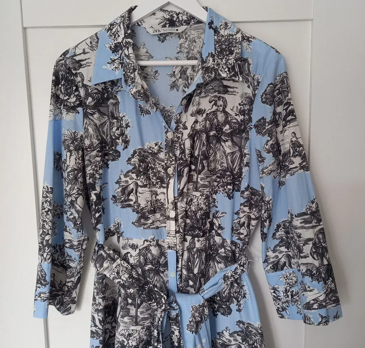 Letné košeľové šaty, zn. ZARA, veľ. XL