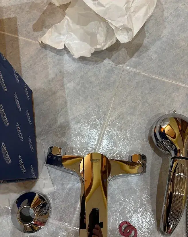 Grohe QuickFix Start - Vaňová nástenná batéria