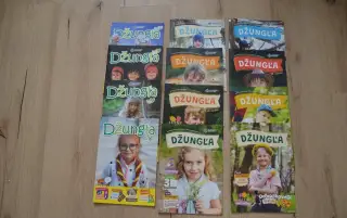 Skautský časopis Džungľa – balík/kolekcia 12 kusov