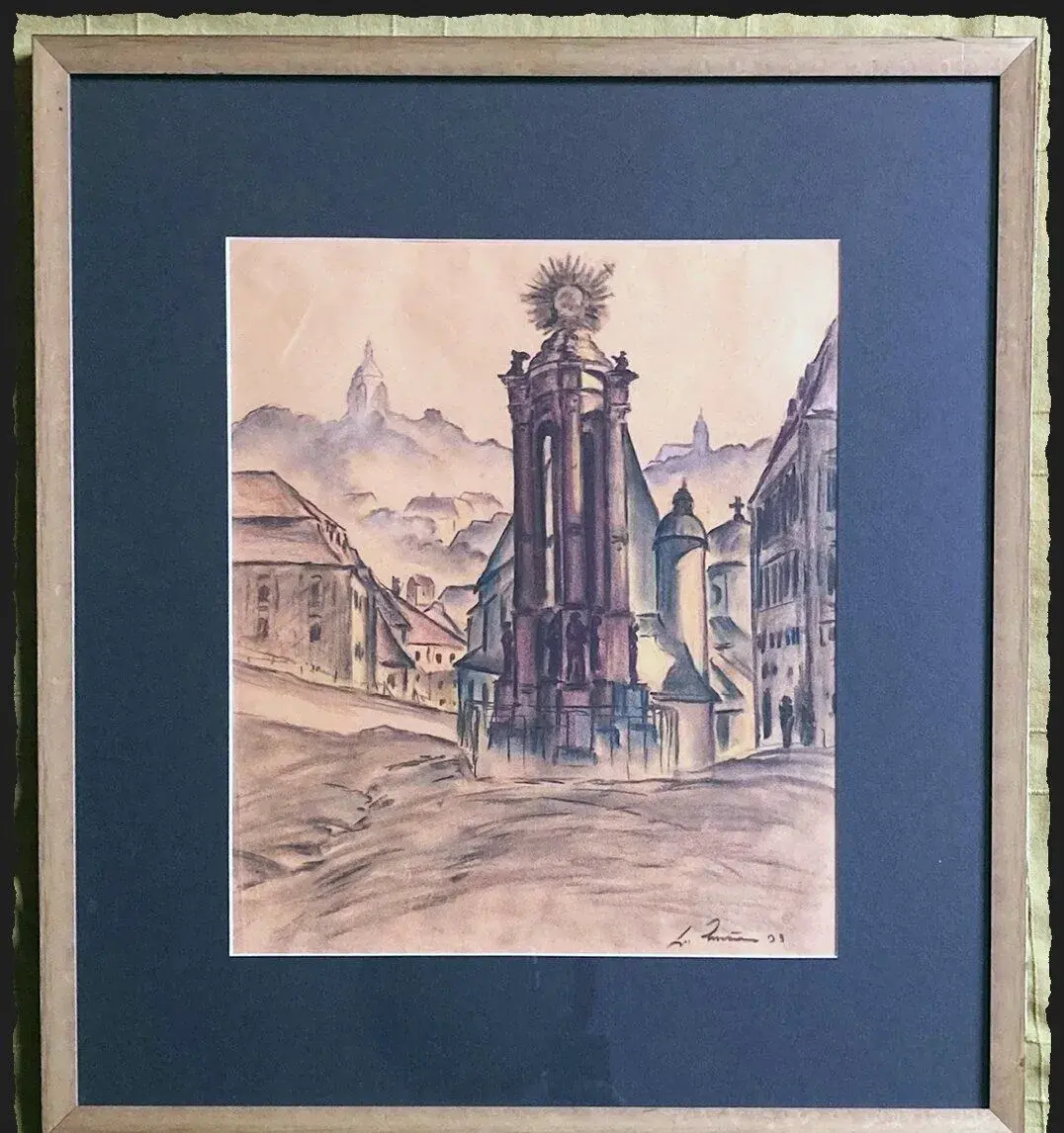 Ľudovít Križan - Banská Štiavnica, 1933