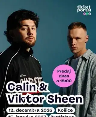 Calin & Viktor Sheen vstupenky – Arena Tour