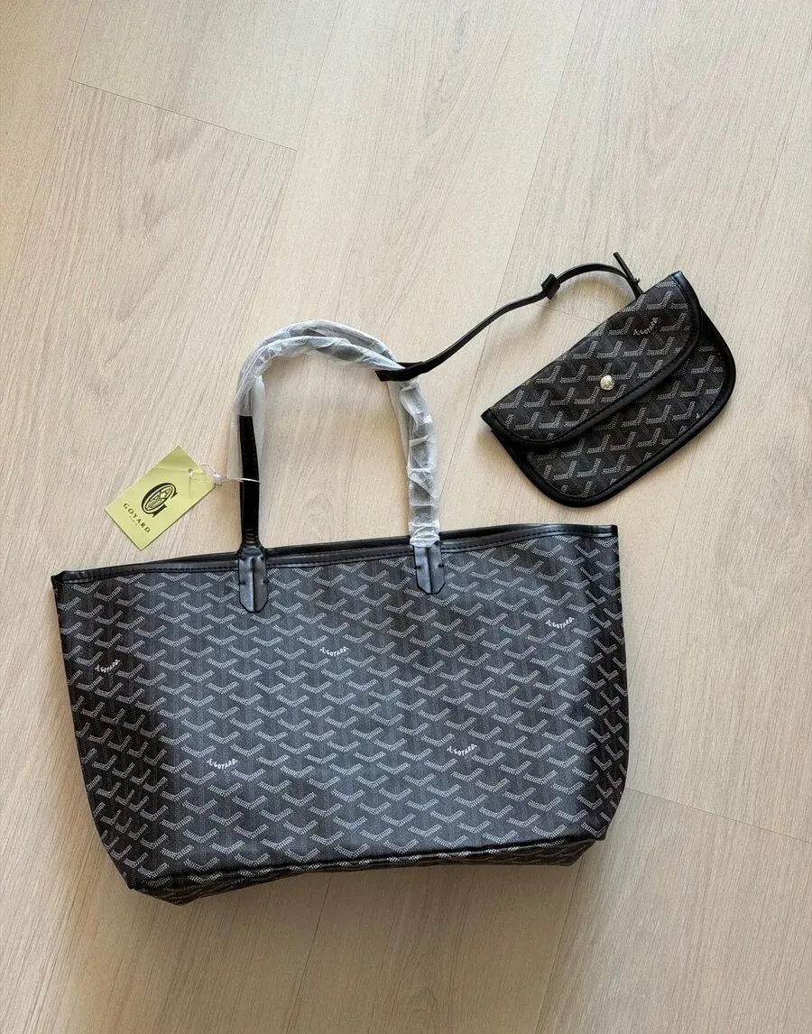 Goyard tote bag čierna kabelka
