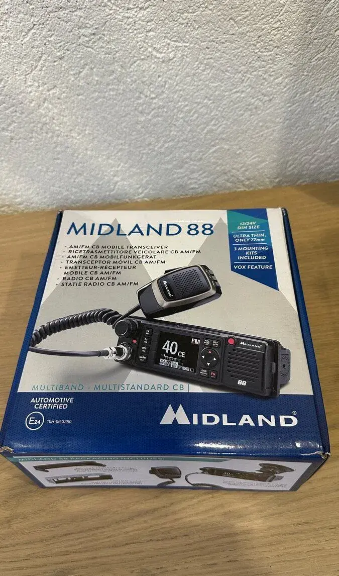 Novú CB vysielačku Midland 88