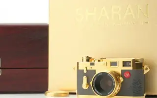 MegaHouse SHARAN Leica M3 Gold Model – 24k Gold