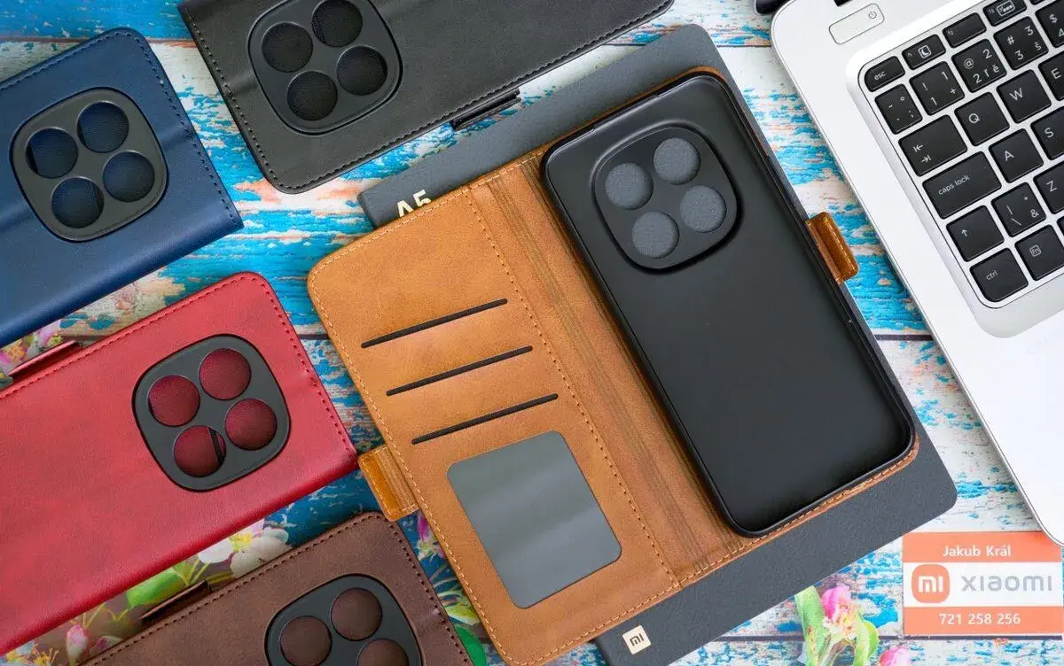 Zatváracie puzdro s bočným pásikom pre Xiaomi, Redmi a Poco
