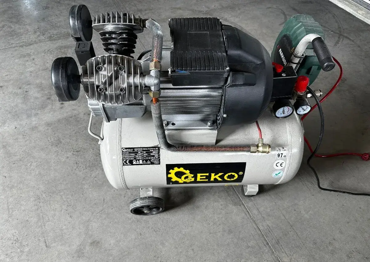 Kompresor Geko 50L 2 valec