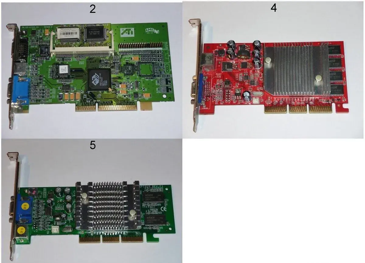 AGP grafické karty