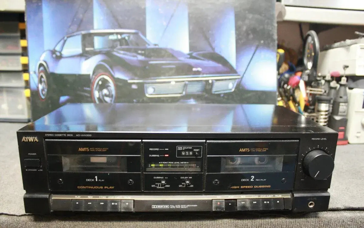 Dvo deck AIWA AD-WX333