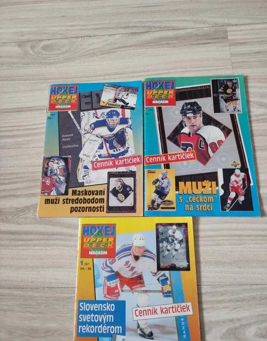 Hokej Uper Deck magazin