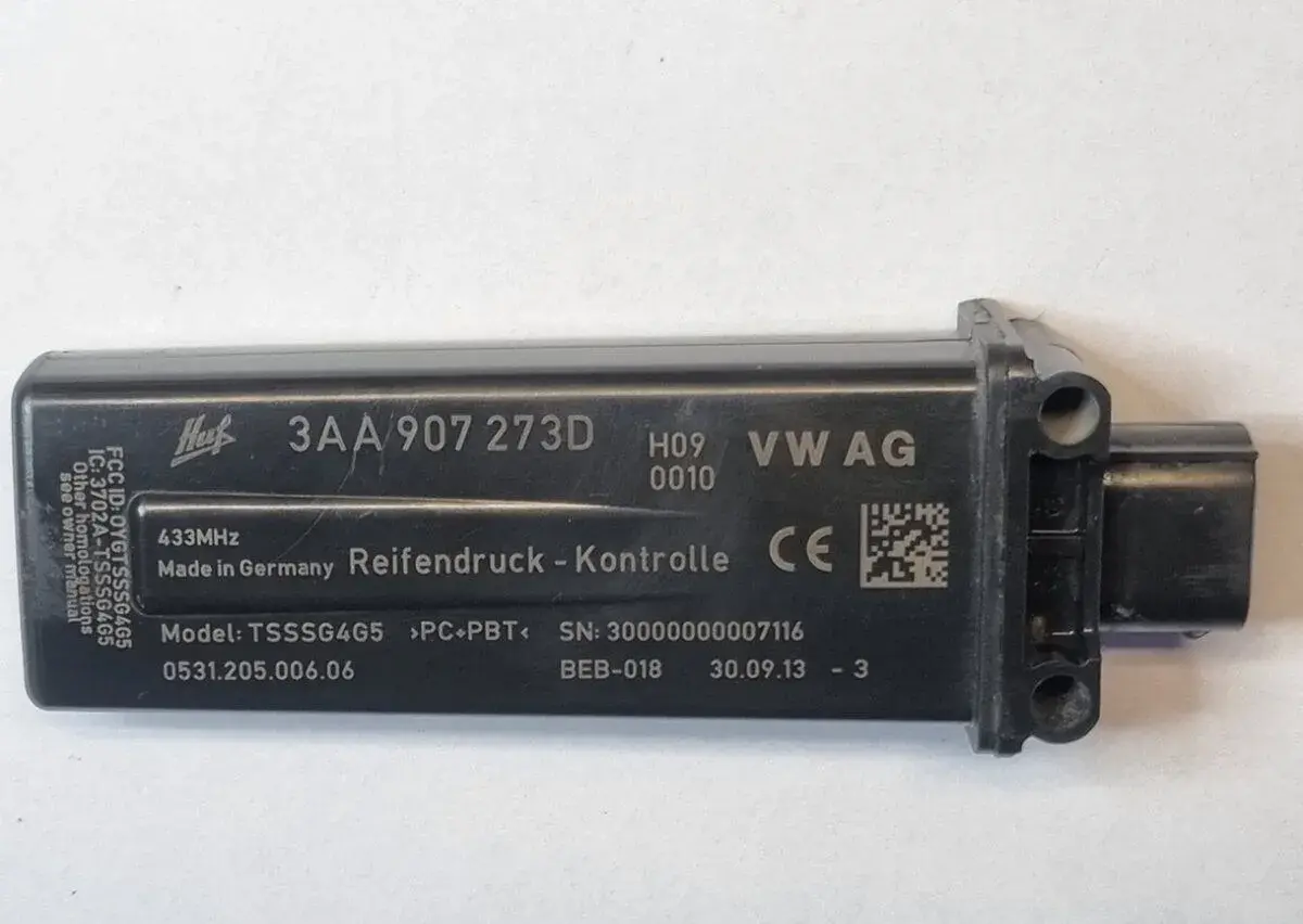 3AA907273D TPMS Riadiaca jednotka sledovania tlaku pneumatik
