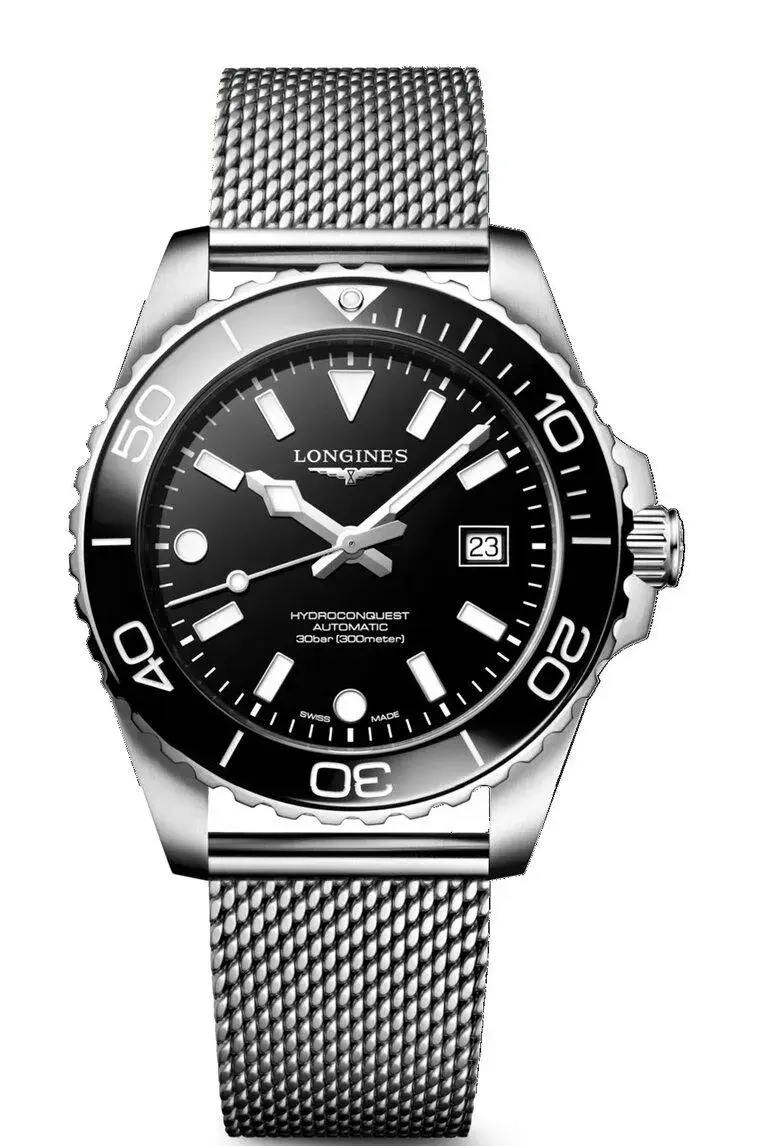 Longines HydroConquest 42 mm, L3.788.4.56.6 mesh, 2026