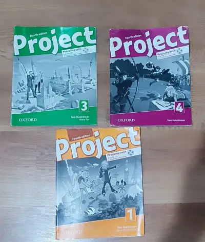 Pracovné zošity Project 1 a Project 4 (Fourth Edition)