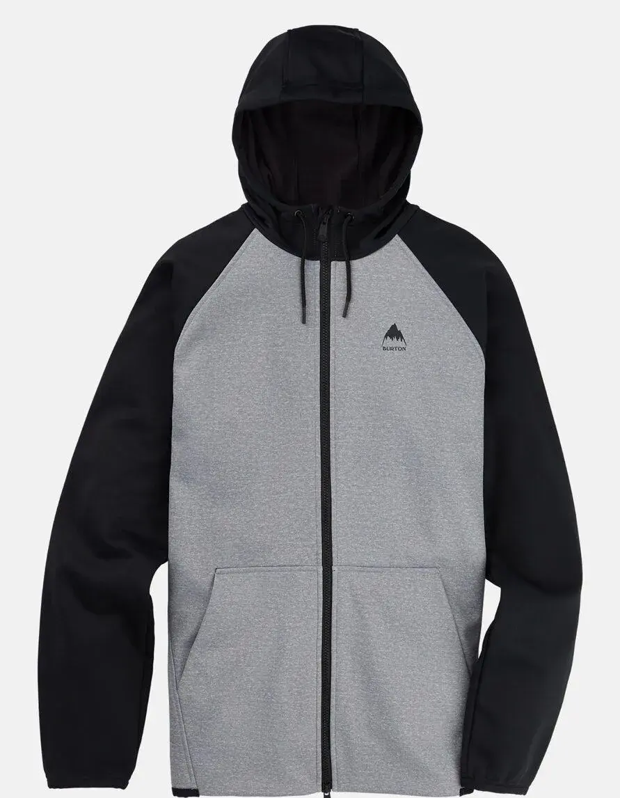 Burton | Crown Hoodie Fleece | pánska mikina zips | Medium