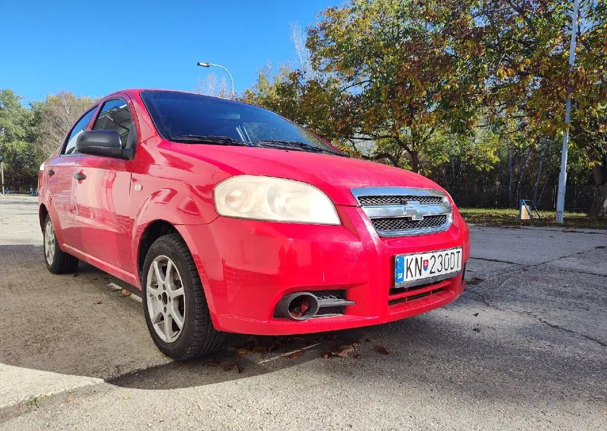 Chevrolet Aveo – 2007, 183 000 km