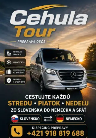 Preprava osôb do Nemecka a späť