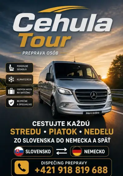 Preprava osôb do Nemecka a späť