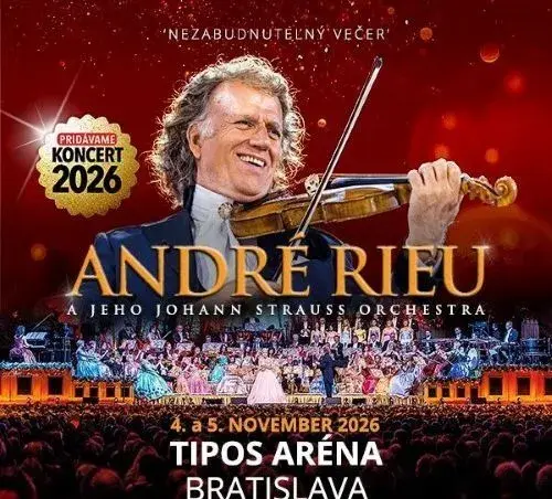 Lístky André Rieu 4.11.2026 o 19:30