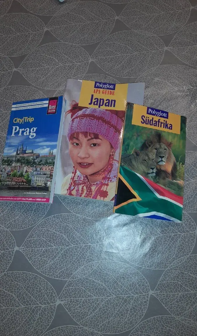cestopisy po nemecky Praha, Japonsko, Juzna afrika