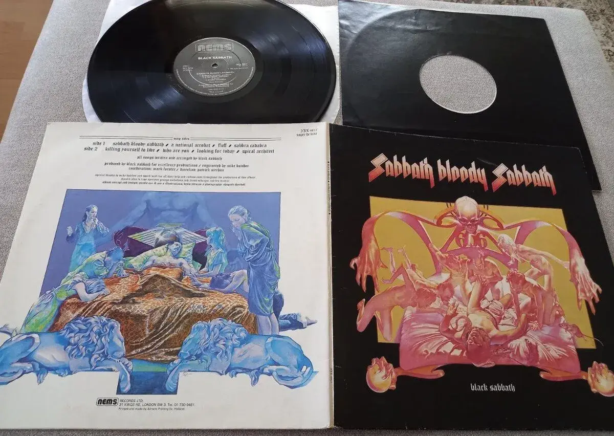 BLACK SABBATH „Sabbath Bloody Sabbath „ /Nems 1980/rozkl. o